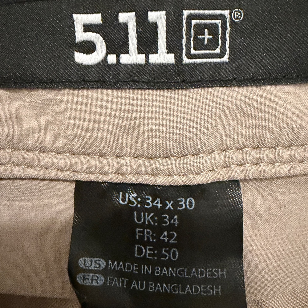 5.11® MEN’S REGULAR FIT STRETCH APEX® CARGO PANT - Picture 4 of 4
